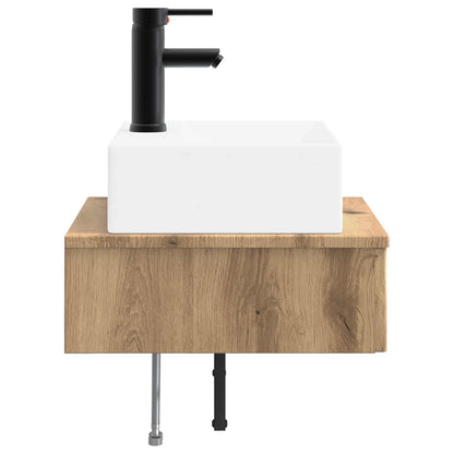 Lavabo da Parete Rovere Artigianale 40 x 41 x 39 cm | homemem39