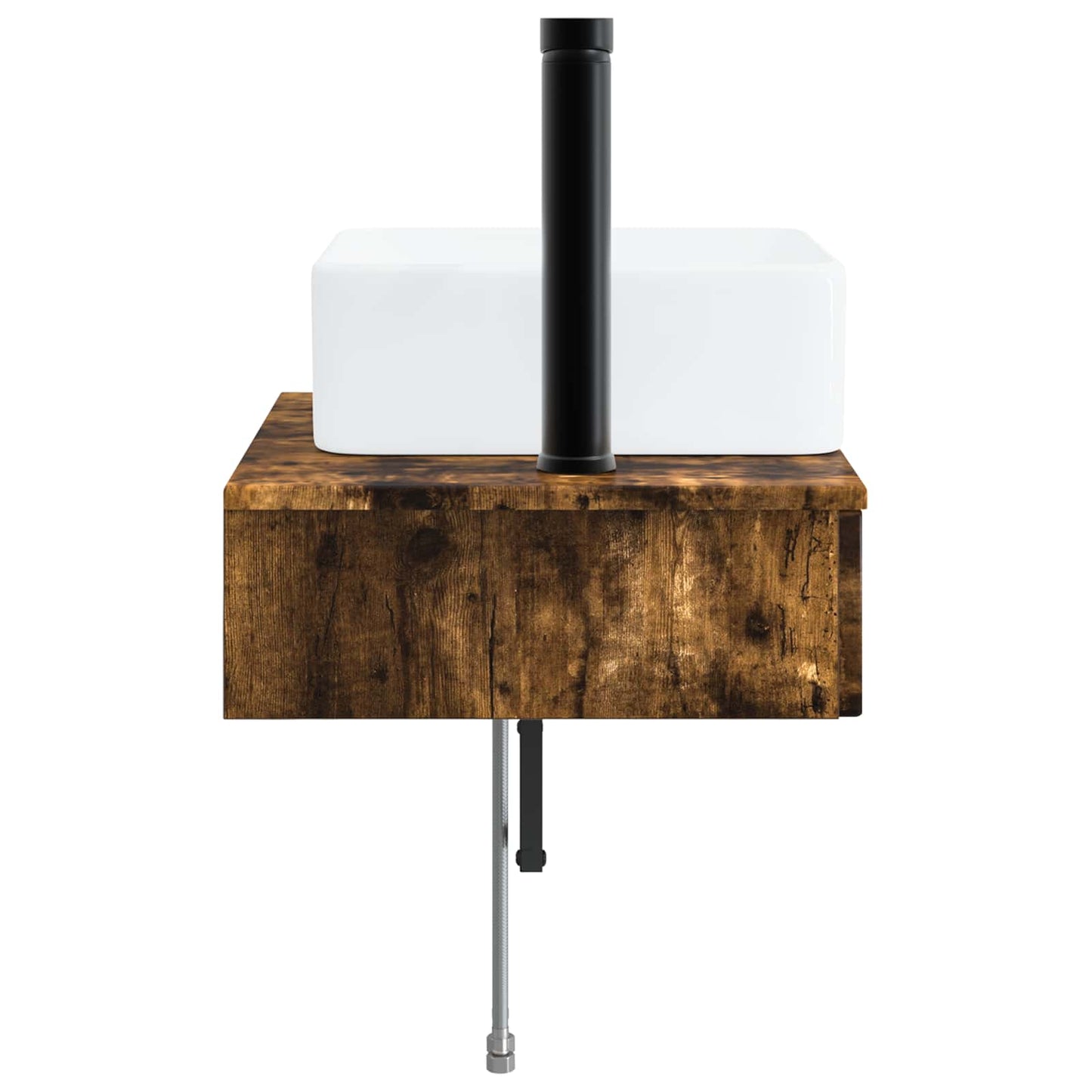 Lavabo da Parete Rovere Fumo 53 x 35 x 39 cm | homemem39