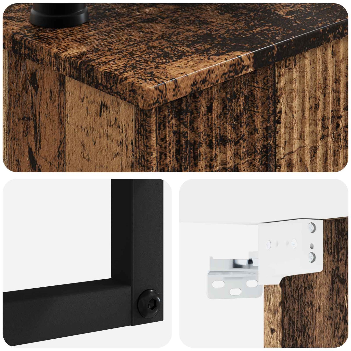 Lavabo da Parete Legno antico 53 x 35 x 39 cm | homemem39