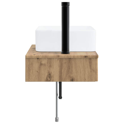 Lavabo da Parete Rovere Artigianale 53 x 35 x 39 cm | homemem39
