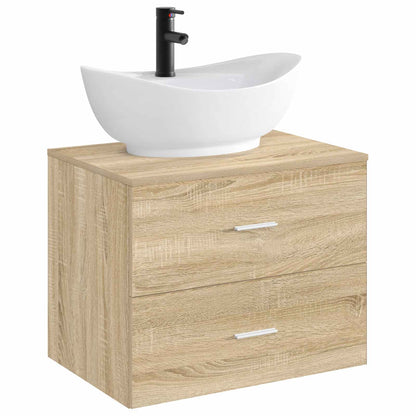 Lavabo da bagno Nero Opaco 59 x 35 x 21 cm Metallo | homemem39
