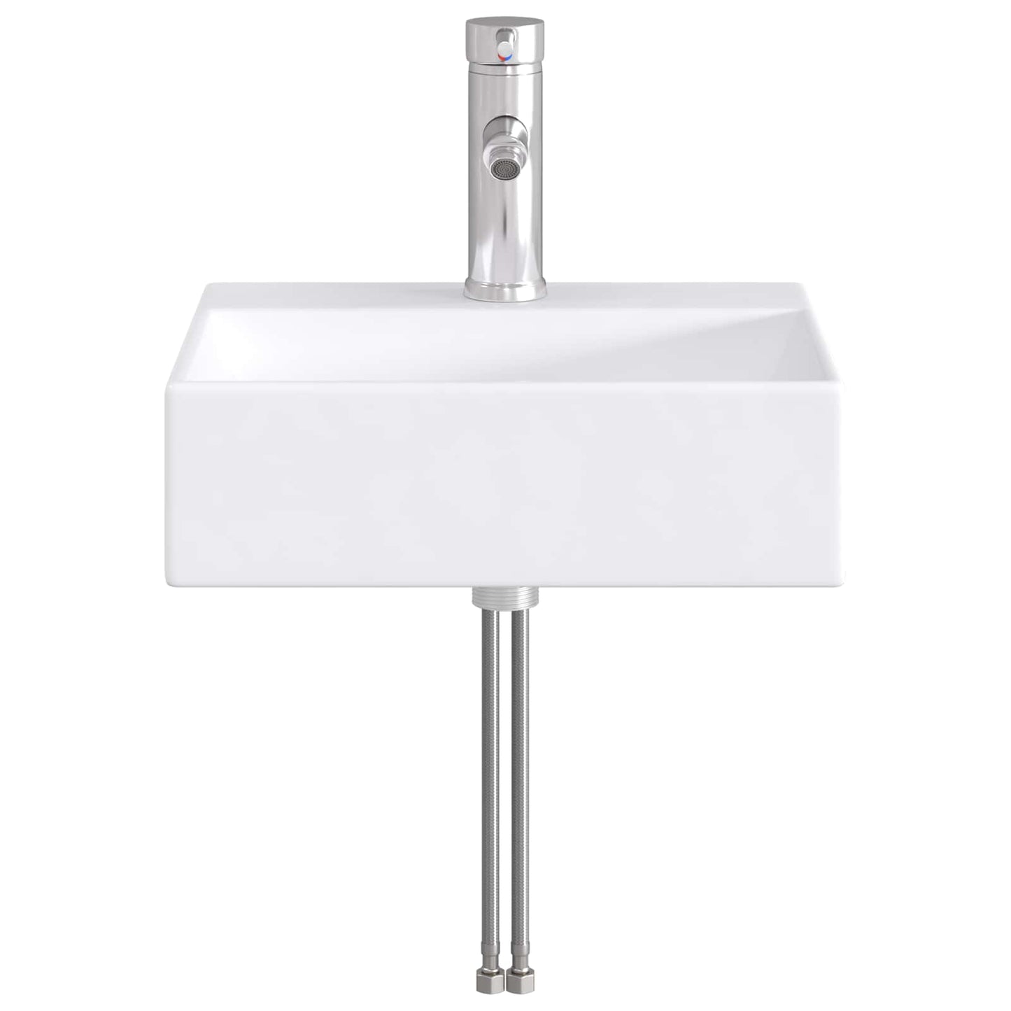 Lavabo da bagno Cromato 39 x 30,5 x 12,5 cm Metallo | homemem39