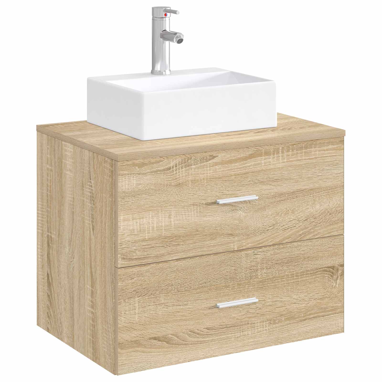 Lavabo da bagno Cromato 39 x 30,5 x 12,5 cm Metallo | homemem39