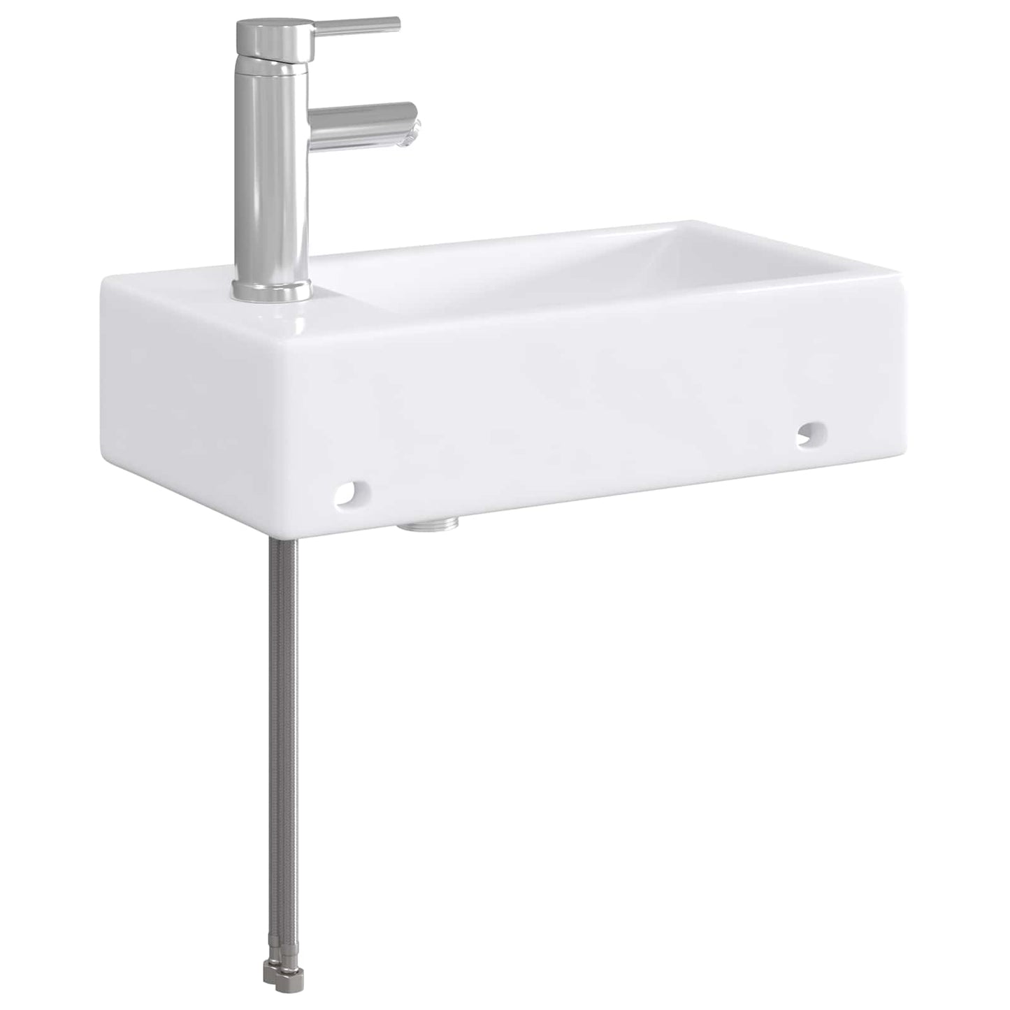 Lavabo da bagno Cromato 45,5 x 25,5 x 13 cm Metallo | homemem39