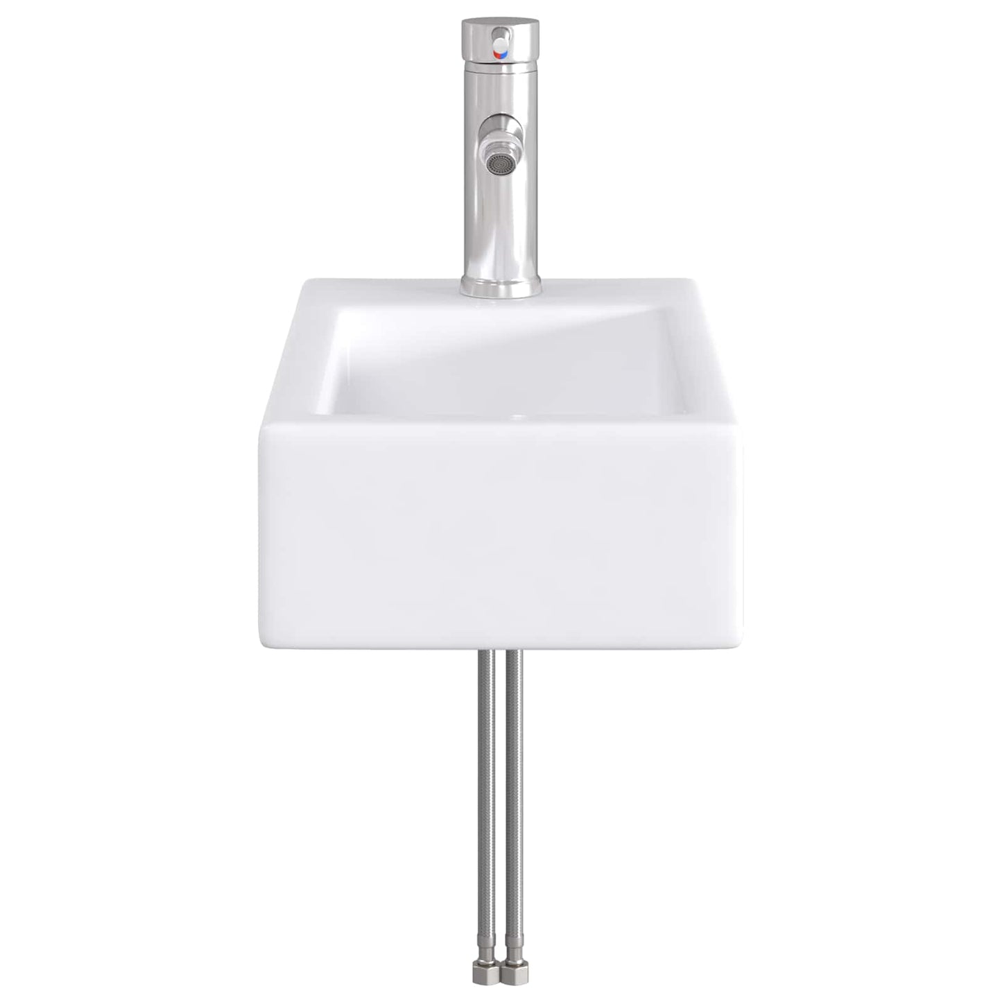 Lavabo da bagno Cromato 45,5 x 25,5 x 13 cm Metallo | homemem39
