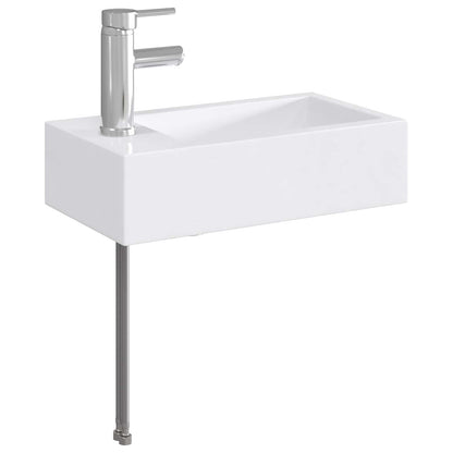 Lavabo da bagno Cromato 45,5 x 25,5 x 13 cm Metallo | homemem39