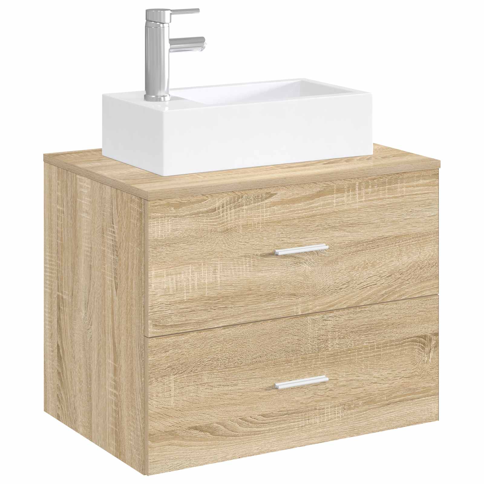 Lavabo da bagno Cromato 45,5 x 25,5 x 13 cm Metallo | homemem39