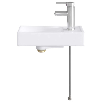 Lavabo da bagno Cromato 40,5 x 22,5 x 11,5 cm Metallo | homemem39
