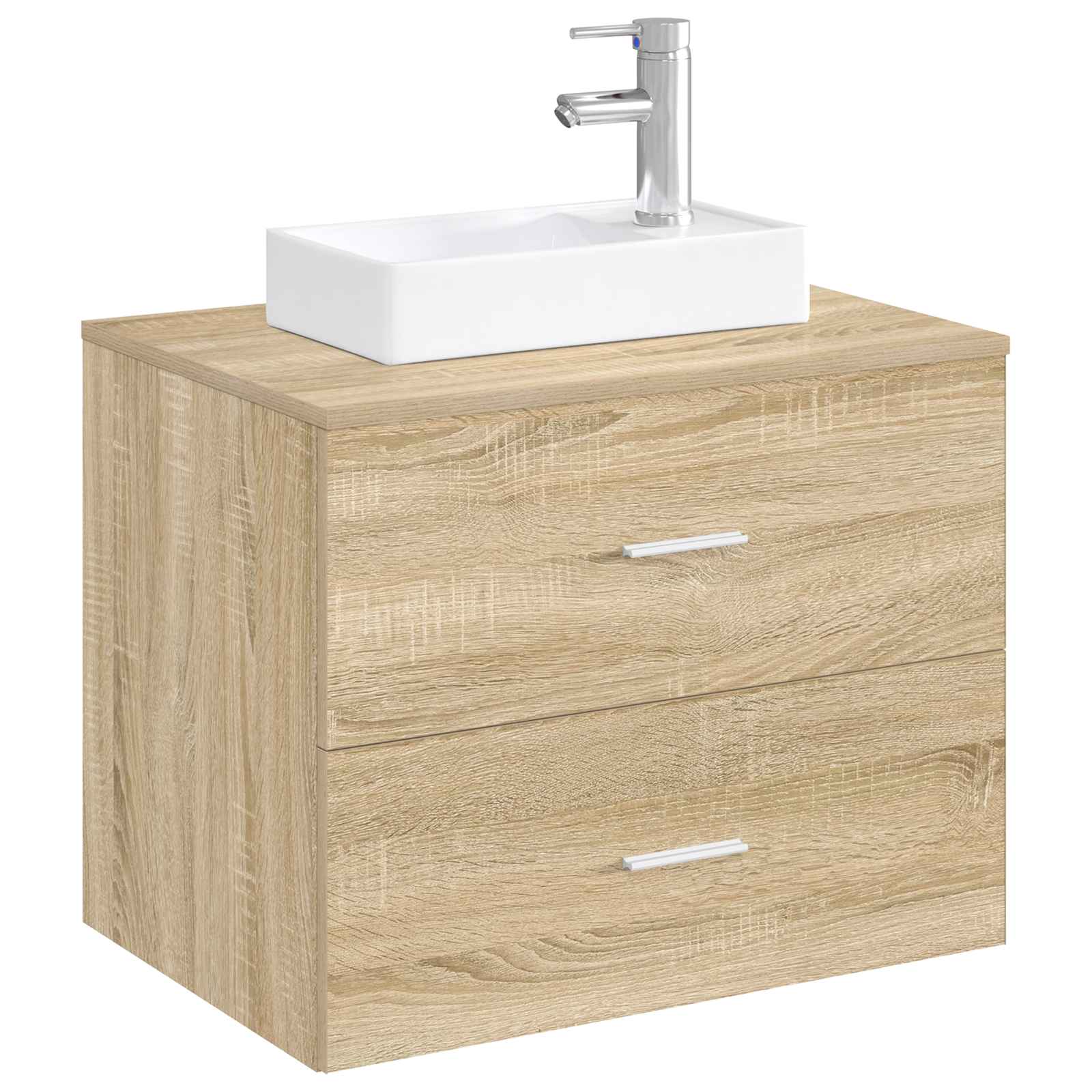 Lavabo da bagno Cromato 40,5 x 22,5 x 11,5 cm Metallo | homemem39