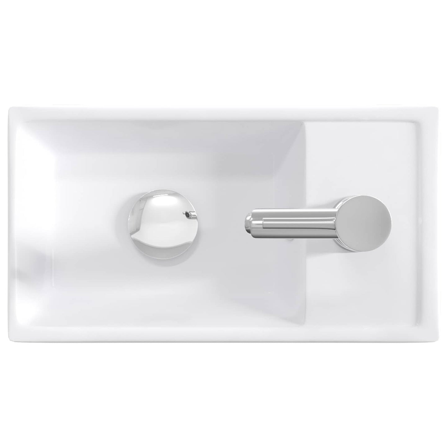 Lavabo da bagno Cromato 40,5 x 22,5 x 11,5 cm Metallo | homemem39