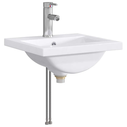 Lavabo da bagno Cromato 42 x 40 x 16,5 cm Metallo | homemem39