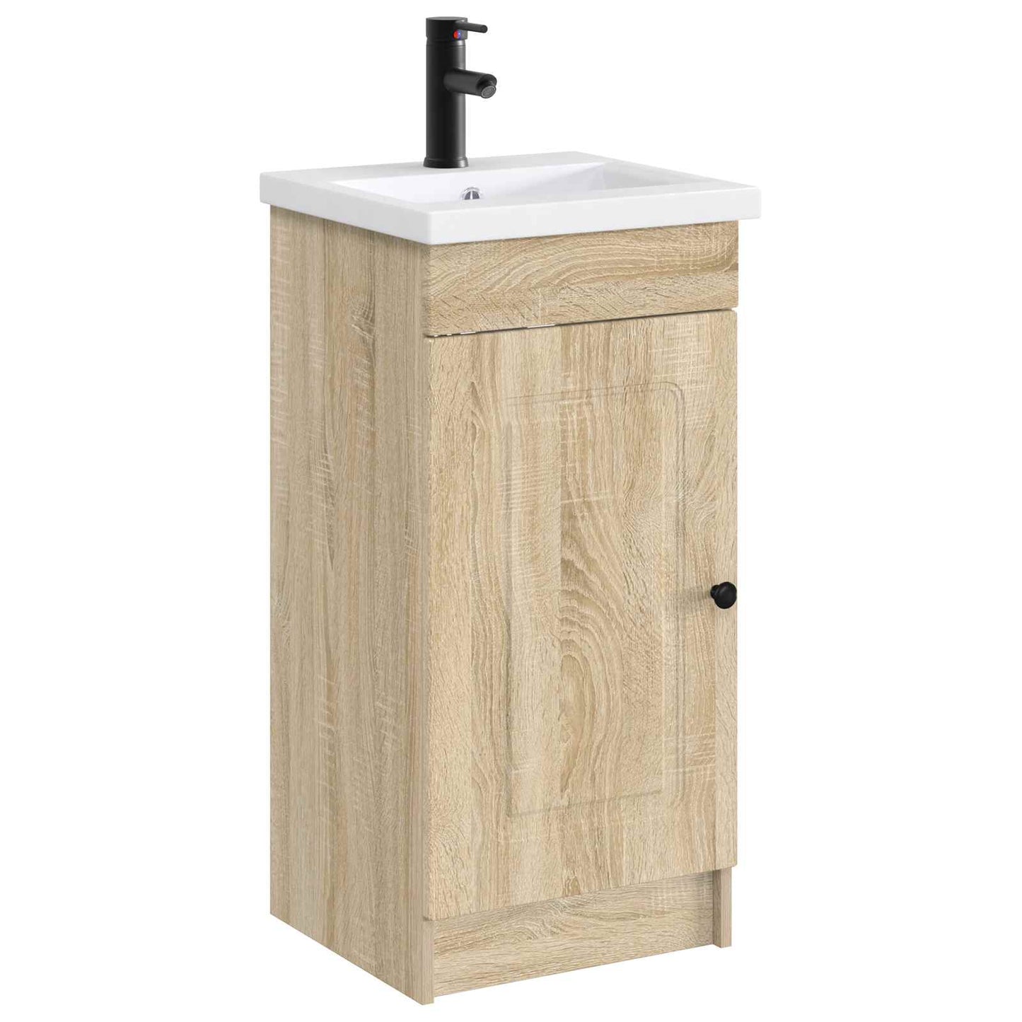 Lavabo da bagno Nero Opaco 42 x 40 x 16,5 cm Metallo | homemem39