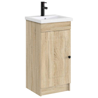Lavabo da bagno Nero Opaco 42 x 40 x 16,5 cm Metallo | homemem39