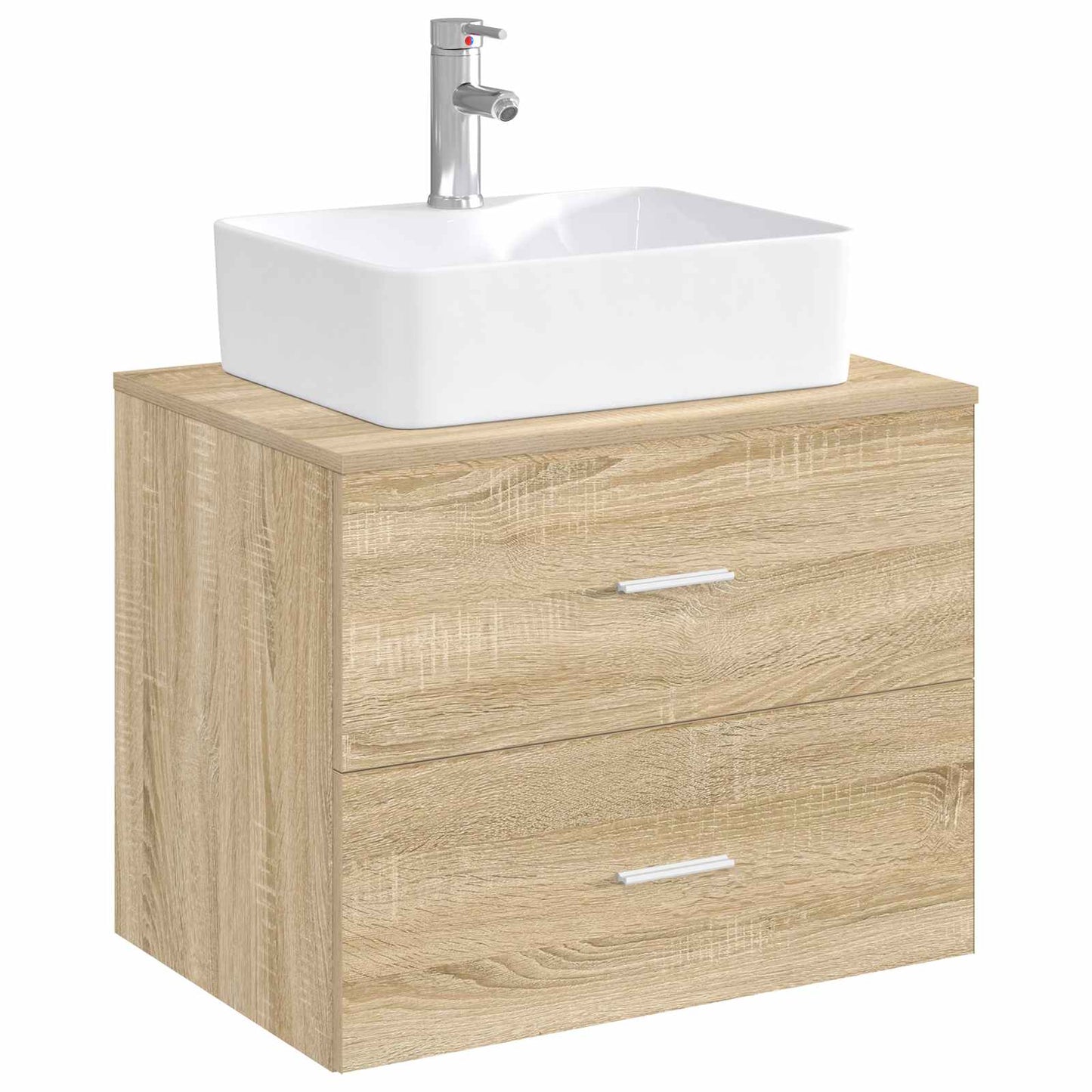 Lavabo da bagno Cromato 48,5 x 37,5 x 13 cm Metallo | homemem39
