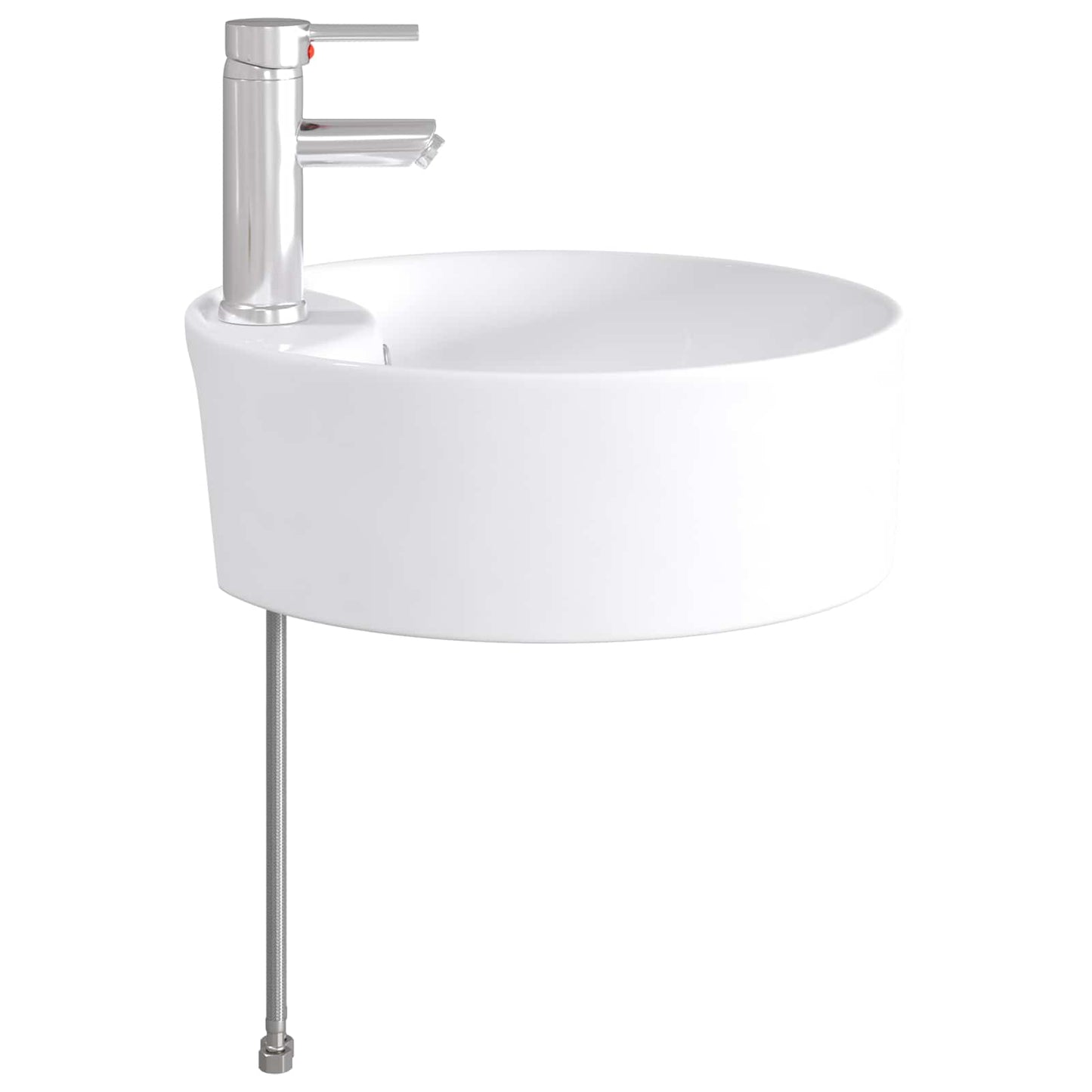 Lavabo da bagno Cromato 40,5 x 40,5 x 15 cm Metallo | homemem39