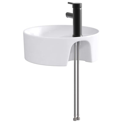 Lavabo da bagno Nero Opaco 40,5 x 40,5 x 15 cm Metallo | homemem39