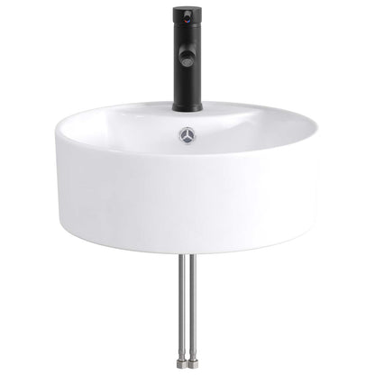 Lavabo da bagno Nero Opaco 40,5 x 40,5 x 15 cm Metallo | homemem39