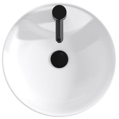 Lavabo da bagno Nero Opaco 40,5 x 40,5 x 15 cm Metallo | homemem39