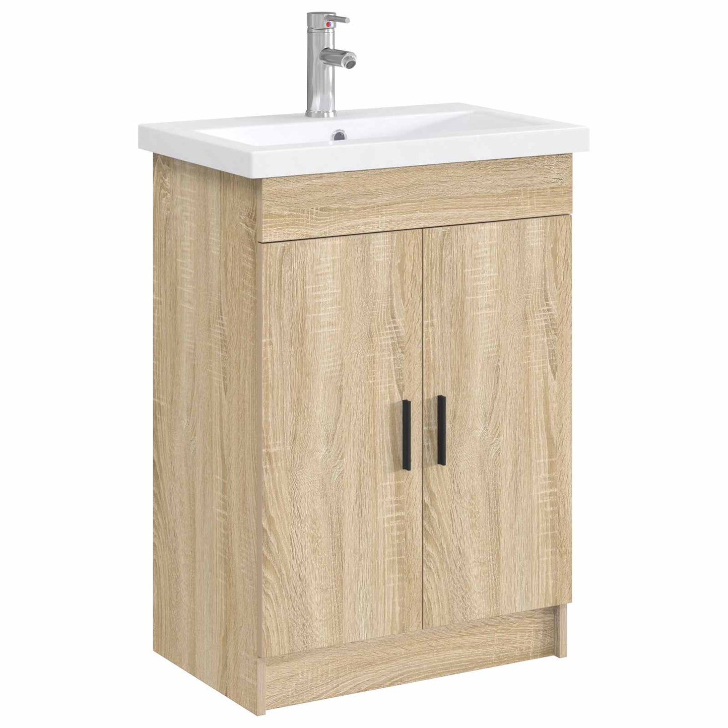 Lavabo da bagno Cromato 61 x 40 x 16,5 cm Metallo | homemem39