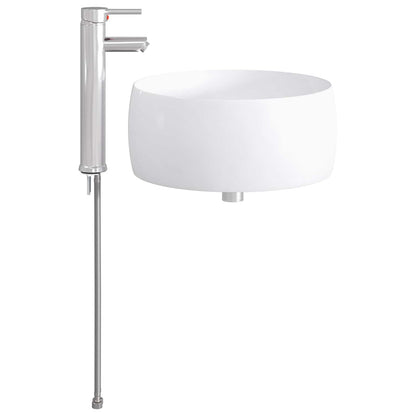 Lavabo da bagno Cromato 38,5 x 38,5 x 16 cm Metallo | homemem39