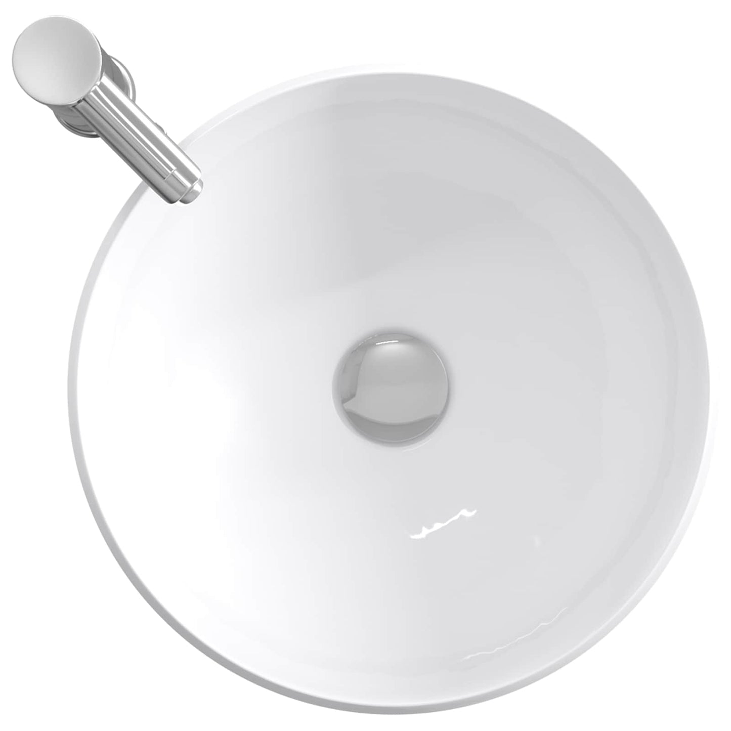 Lavabo da bagno Cromato 38,5 x 38,5 x 16 cm Metallo | homemem39