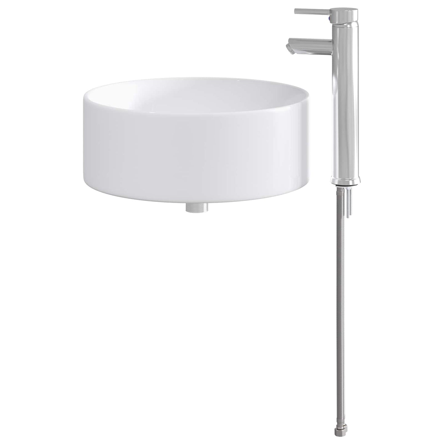 Lavabo da bagno Cromato 40,5 x 40,5 x 15,5 cm Metallo | homemem39