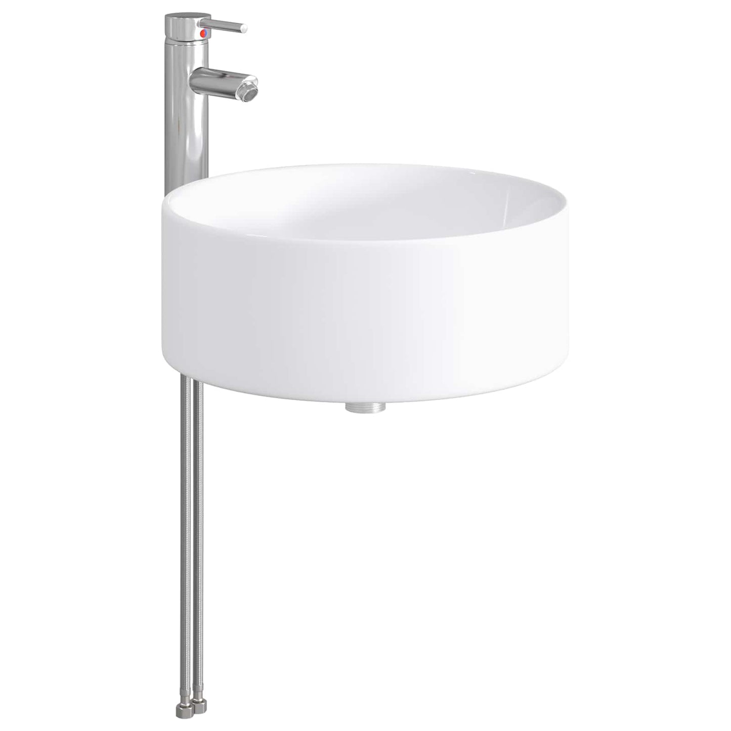 Lavabo da bagno Cromato 40,5 x 40,5 x 15,5 cm Metallo | homemem39