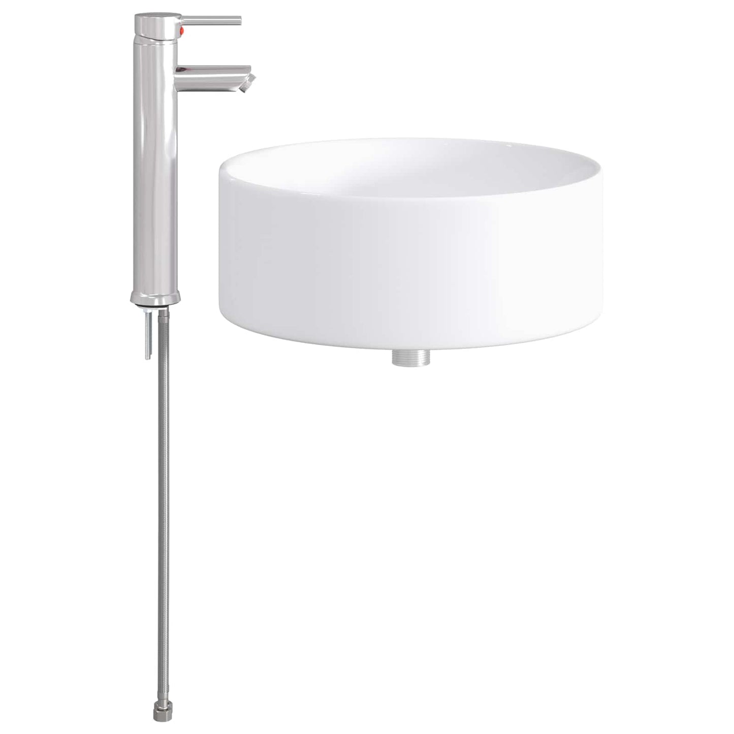 Lavabo da bagno Cromato 40,5 x 40,5 x 15,5 cm Metallo | homemem39