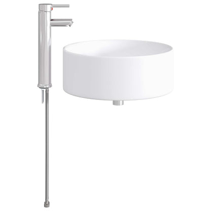 Lavabo da bagno Cromato 40,5 x 40,5 x 15,5 cm Metallo | homemem39