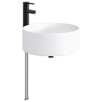Lavabo da bagno Nero Opaco 40,5 x 40,5 x 15,5 cm Metallo | homemem39