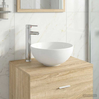 Lavabo da bagno Cromato 32 x 32 x 13 cm Metallo | homemem39