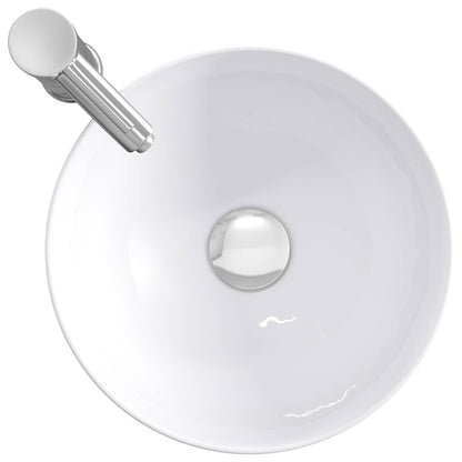 Lavabo da bagno Cromato 32 x 32 x 13 cm Metallo | homemem39
