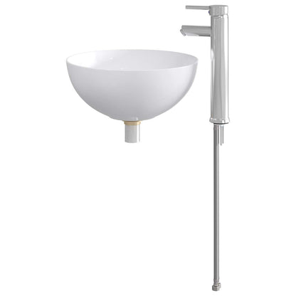 Lavabo da bagno Cromato 35,5 x 35,5 x 14,5 cm Metallo | homemem39