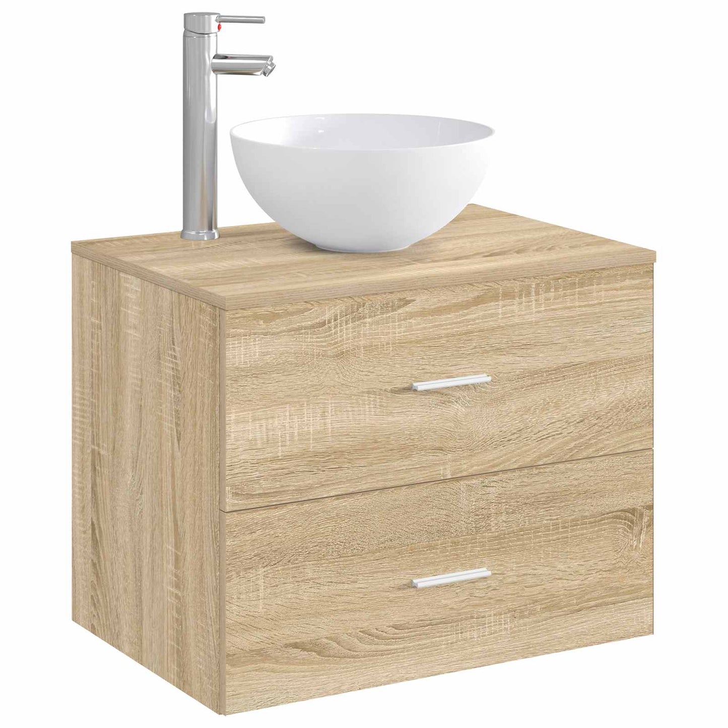 Lavabo da bagno Cromato 35,5 x 35,5 x 14,5 cm Metallo | homemem39