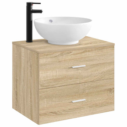 Lavabo da bagno Nero Opaco 44 x 44 x 16 cm Metallo | homemem39