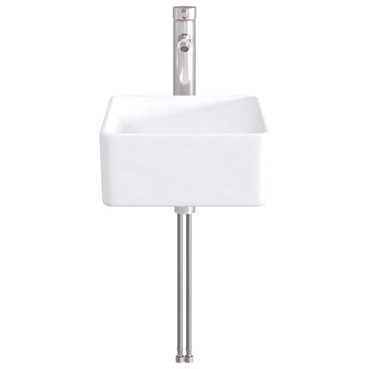 Lavabo da bagno Cromato 40,5 x 30,5 x 13 cm Metallo | homemem39