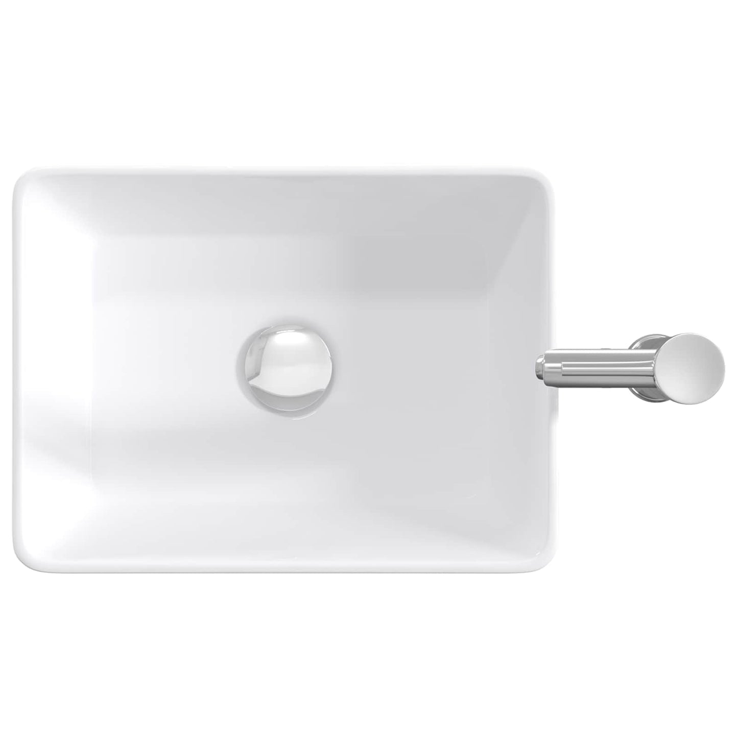 Lavabo da bagno Cromato 40,5 x 30,5 x 13 cm Metallo | homemem39