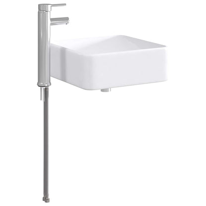 Lavabo da bagno Cromato 36,5 x 36,5 x 13 cm Metallo | homemem39