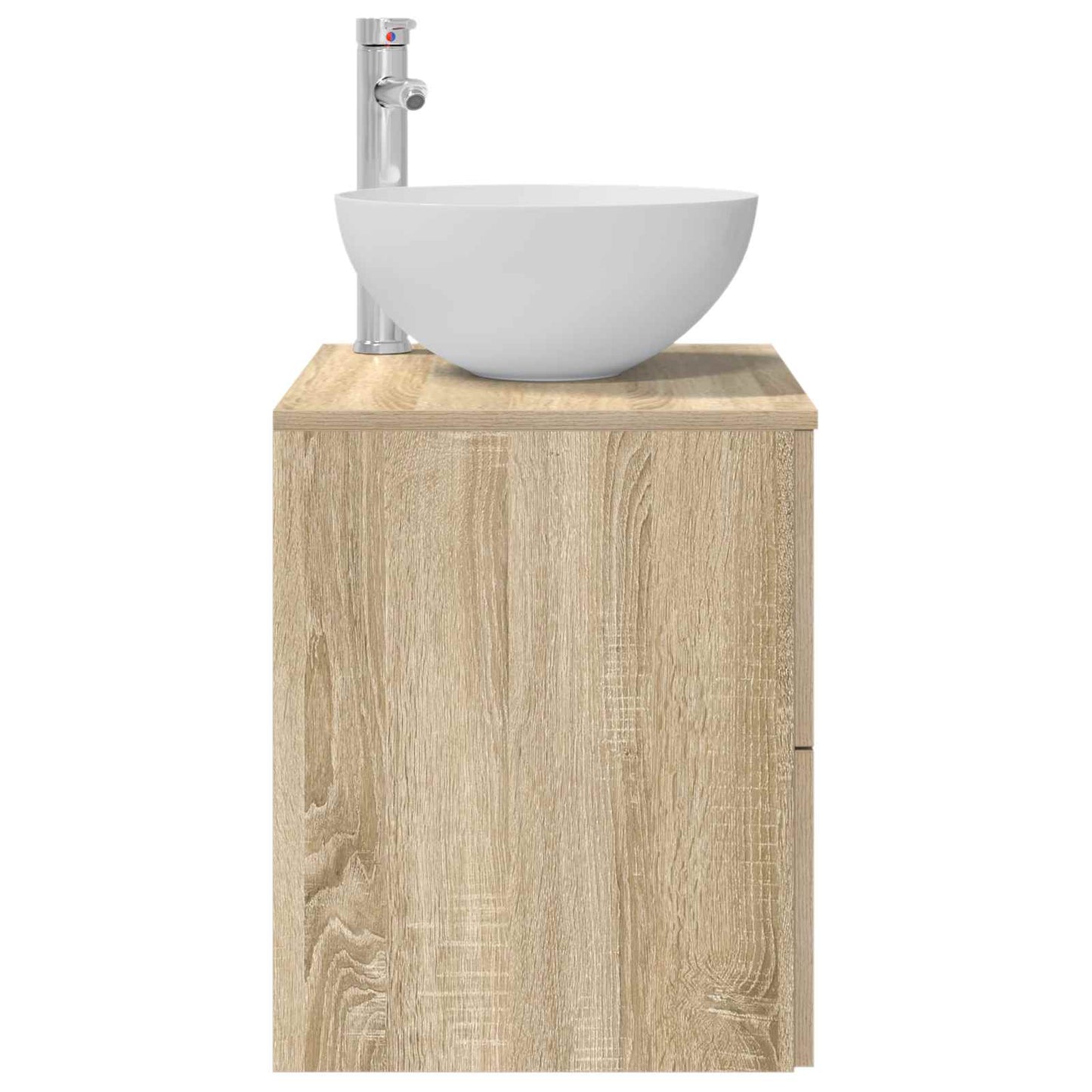 Mobile Lavabo da Parete Rovere Sonoma 49,5 x 41 x 64,5 cm