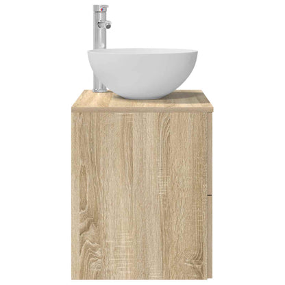 Mobile Lavabo da Parete Rovere Sonoma 49,5 x 41 x 64,5 cm
