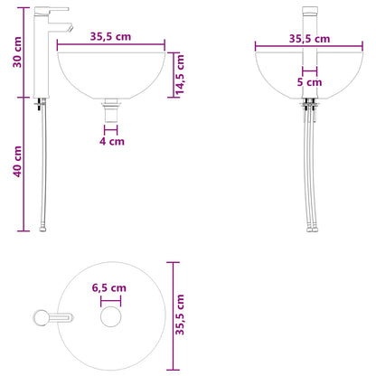Mobile Lavabo da Parete Rovere Sonoma 49,5 x 41 x 64,5 cm