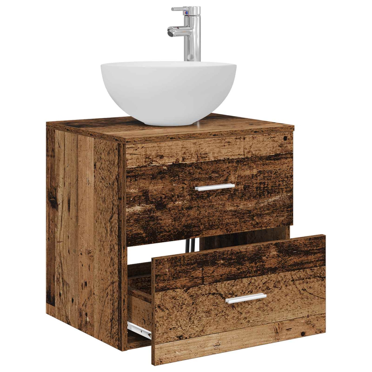 Mobile Lavabo da Parete Legno antico 49,5 x 41 x 64,5 cm | homemem39
