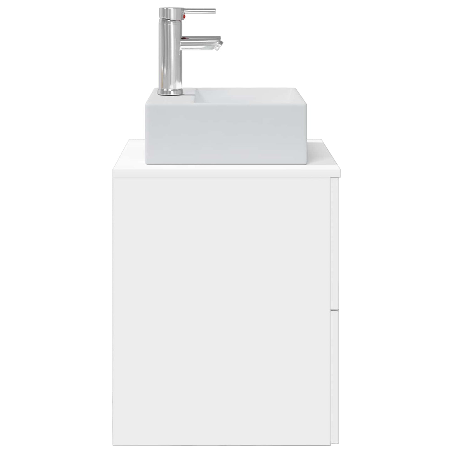Mobile Lavabo da Parete Bianco 49,5 x 41 x 62,5 cm | homemem39