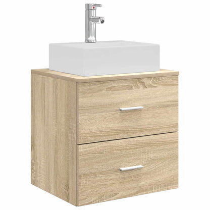 Mobile Lavabo da Parete Rovere Sonoma 49,5 x 41 x 62,5 cm | homemem39
