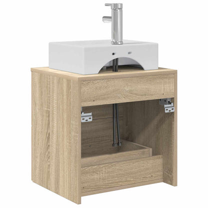 Mobile Lavabo da Parete Rovere Sonoma 49,5 x 41 x 62,5 cm | homemem39