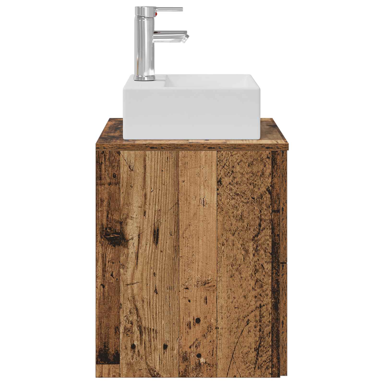 Mobile Lavabo da Parete Legno antico 49,5 x 41 x 62,5 cm | homemem39