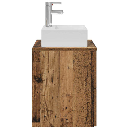 Mobile Lavabo da Parete Legno antico 49,5 x 41 x 62,5 cm | homemem39