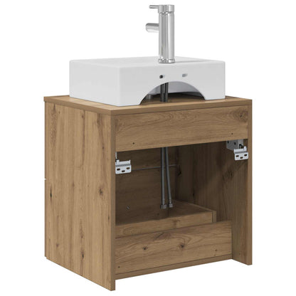 Mobile Lavabo da Parete Rovere Artigianale 49,5 x 41 x 62,5 cm