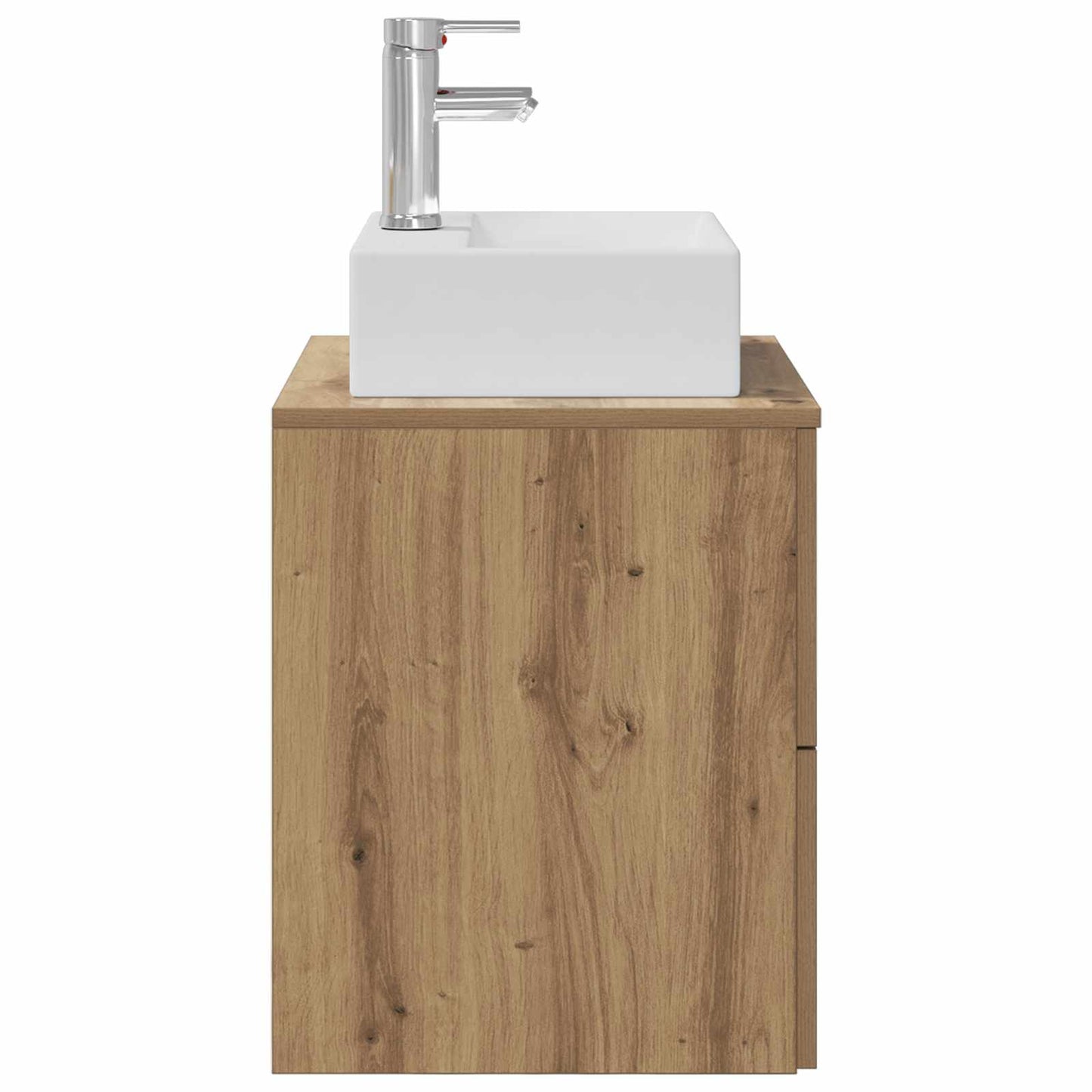 Mobile Lavabo da Parete Rovere Artigianale 49,5 x 41 x 62,5 cm