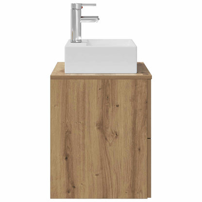 Mobile Lavabo da Parete Rovere Artigianale 49,5 x 41 x 62,5 cm